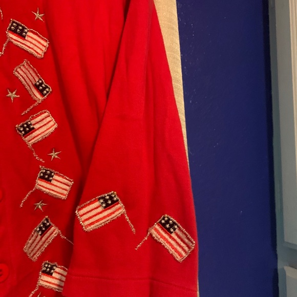 Patriotic cardigan - Picture 4 of 6